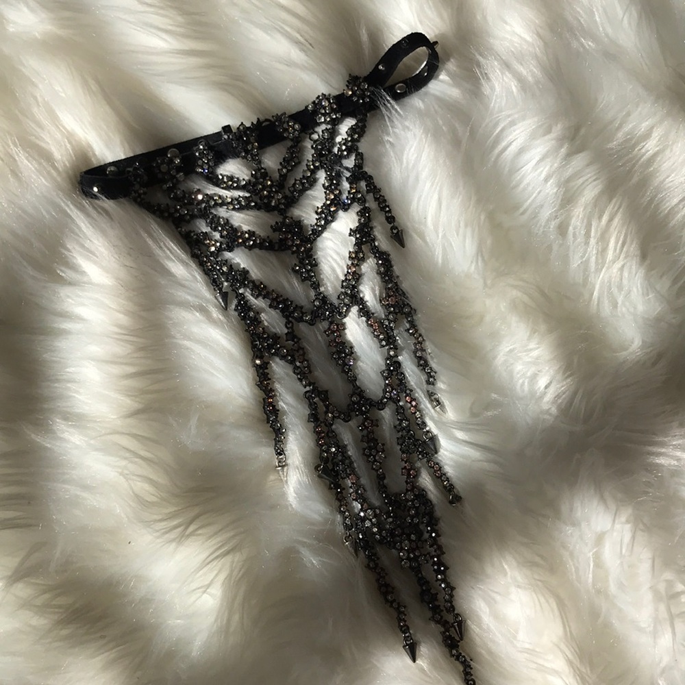 Zara Black Choker Necklace